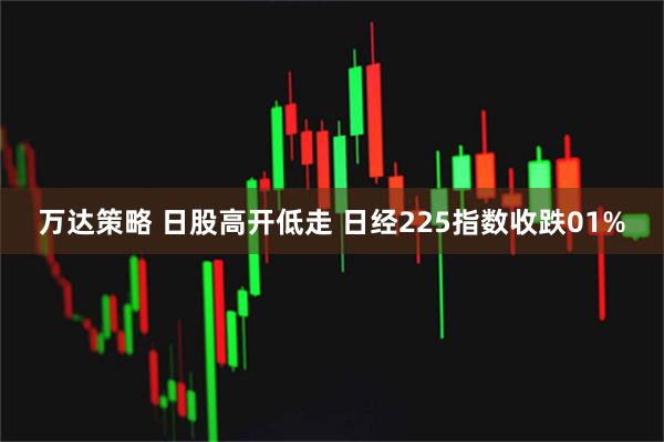 万达策略 日股高开低走 日经225指数收跌01%